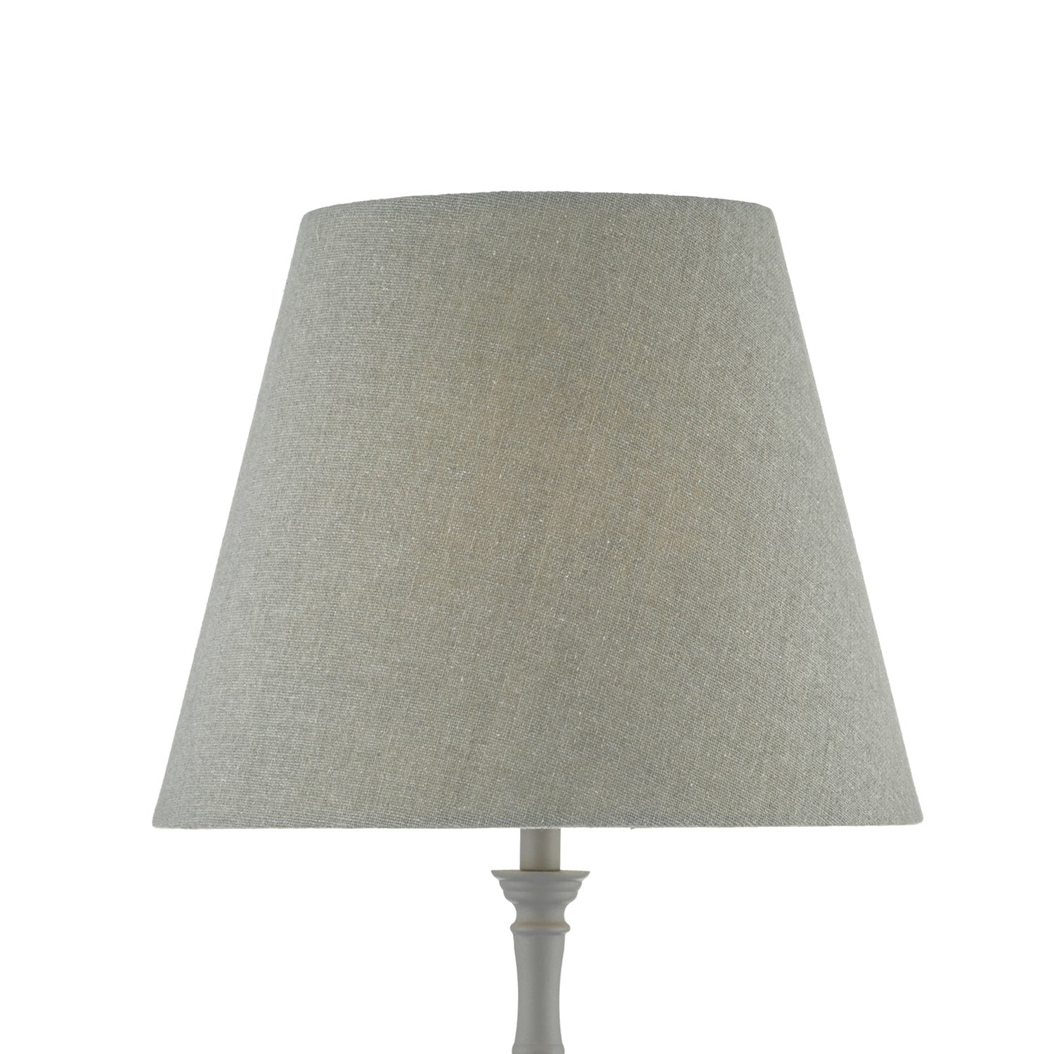 dar lighting Joanna Table Lamp Grey With Shade JOA4239