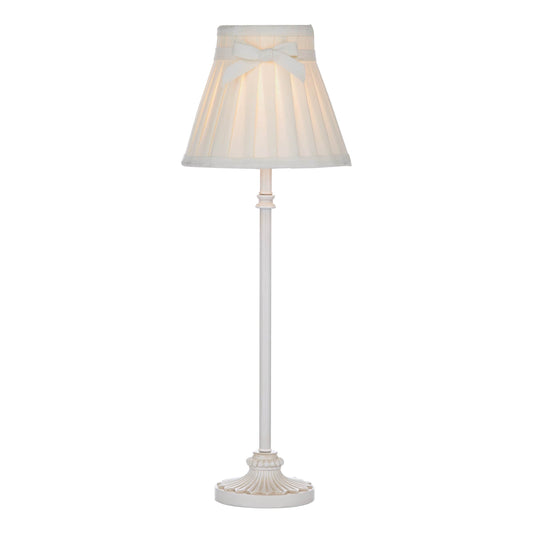 dar lighting Judy Table Lamp Cream With Shade JUD4133-X