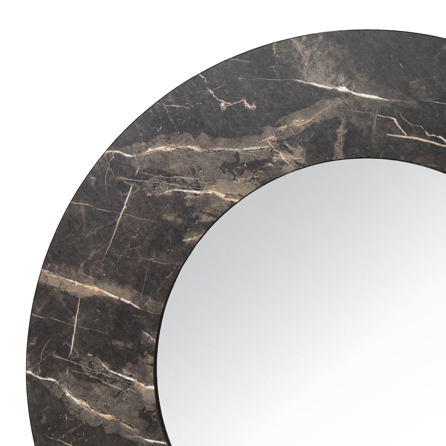 dar lighting Juvan Dark Marble Mirror 80cm 002JUV80