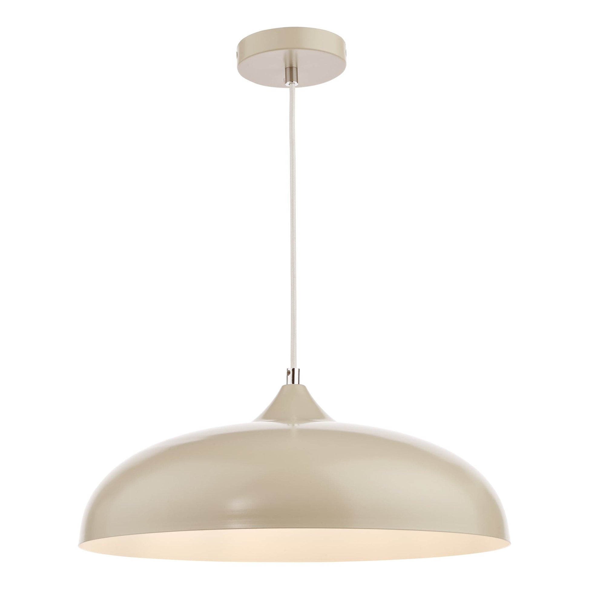 dar lighting Kaelan Pendant Taupe KAE0129