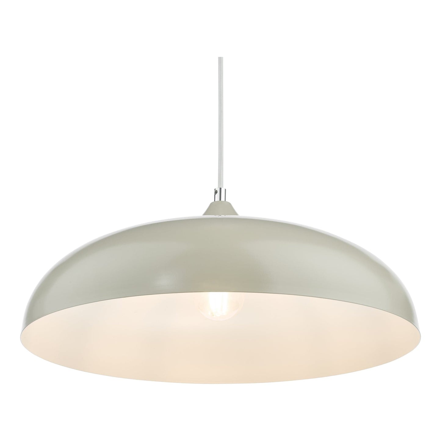 dar lighting Kaelan Pendant Taupe KAE0129