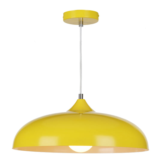 dar lighting Kaelan Pendant Yellow KAE0126