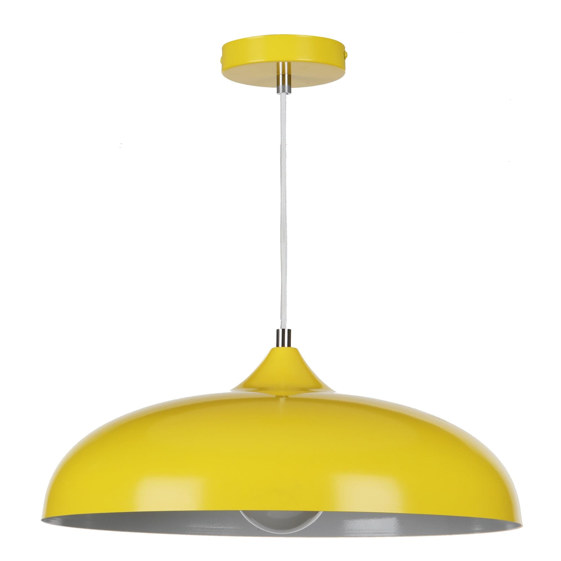 dar lighting Kaelan Pendant Yellow KAE0126