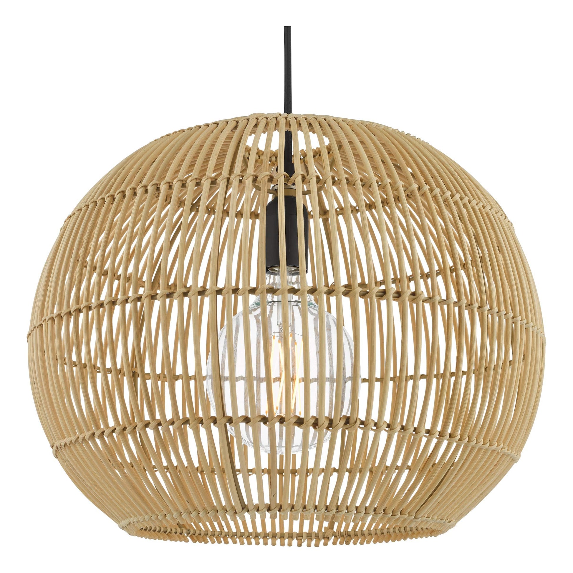 dar lighting Kesler Pendant Rattan KES0129