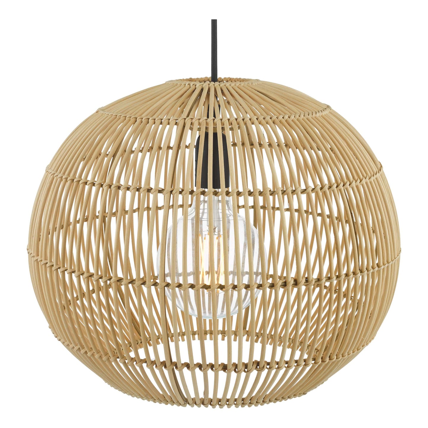 dar lighting Kesler Pendant Rattan KES0129