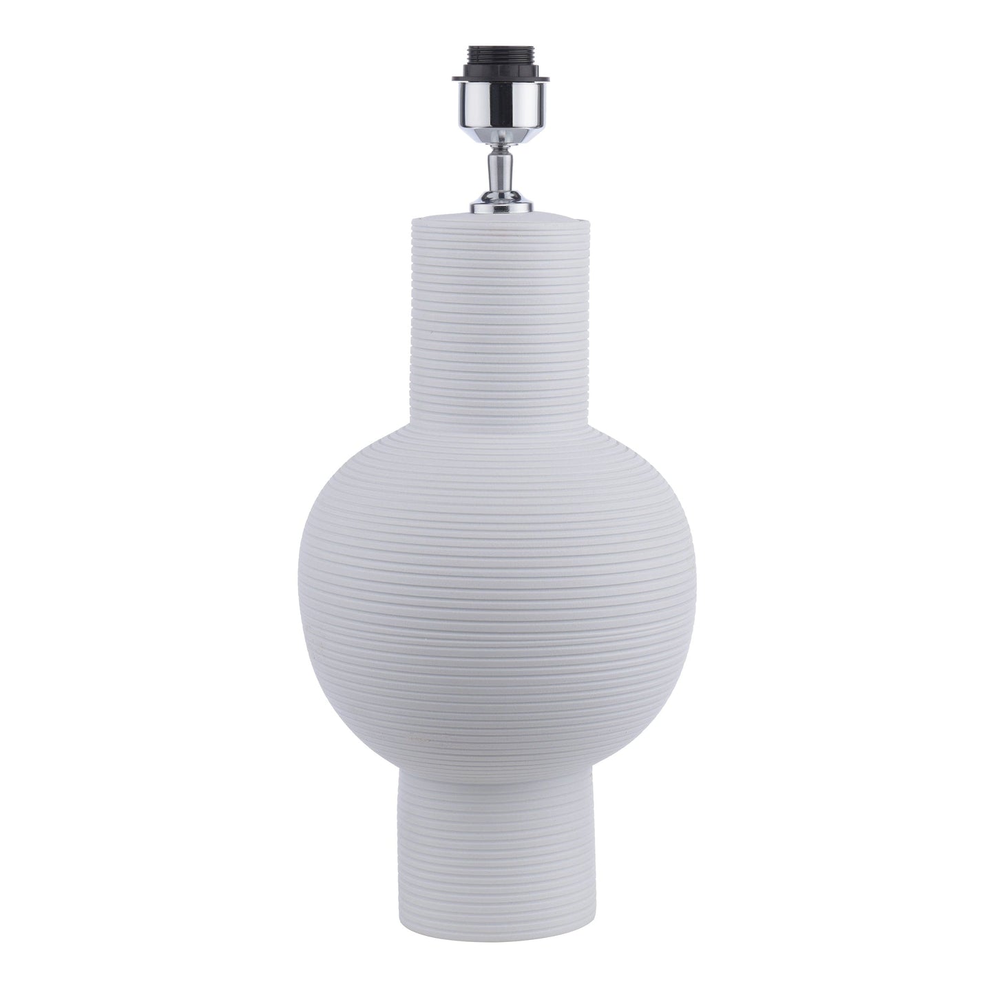 dar lighting Kiara Table Lamp White Ceramic Base Only KIA422