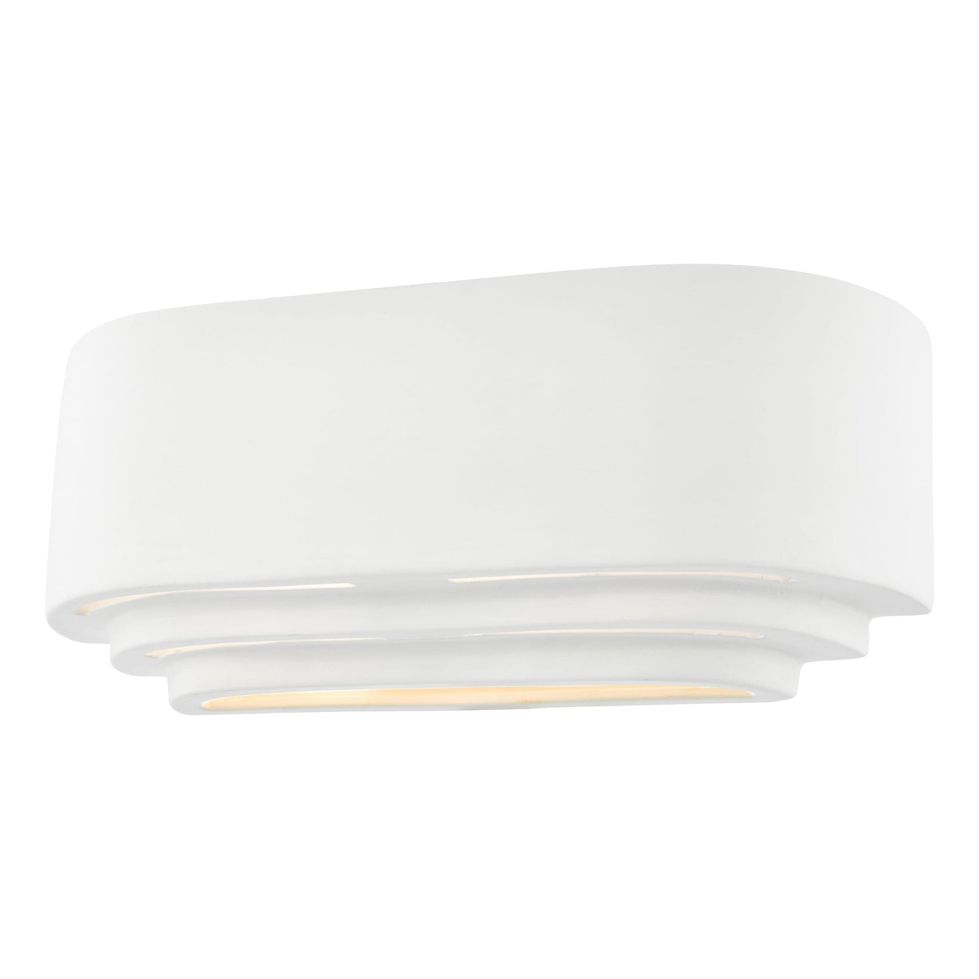 dar lighting Lando Ceramic Wall Washer White LAN372