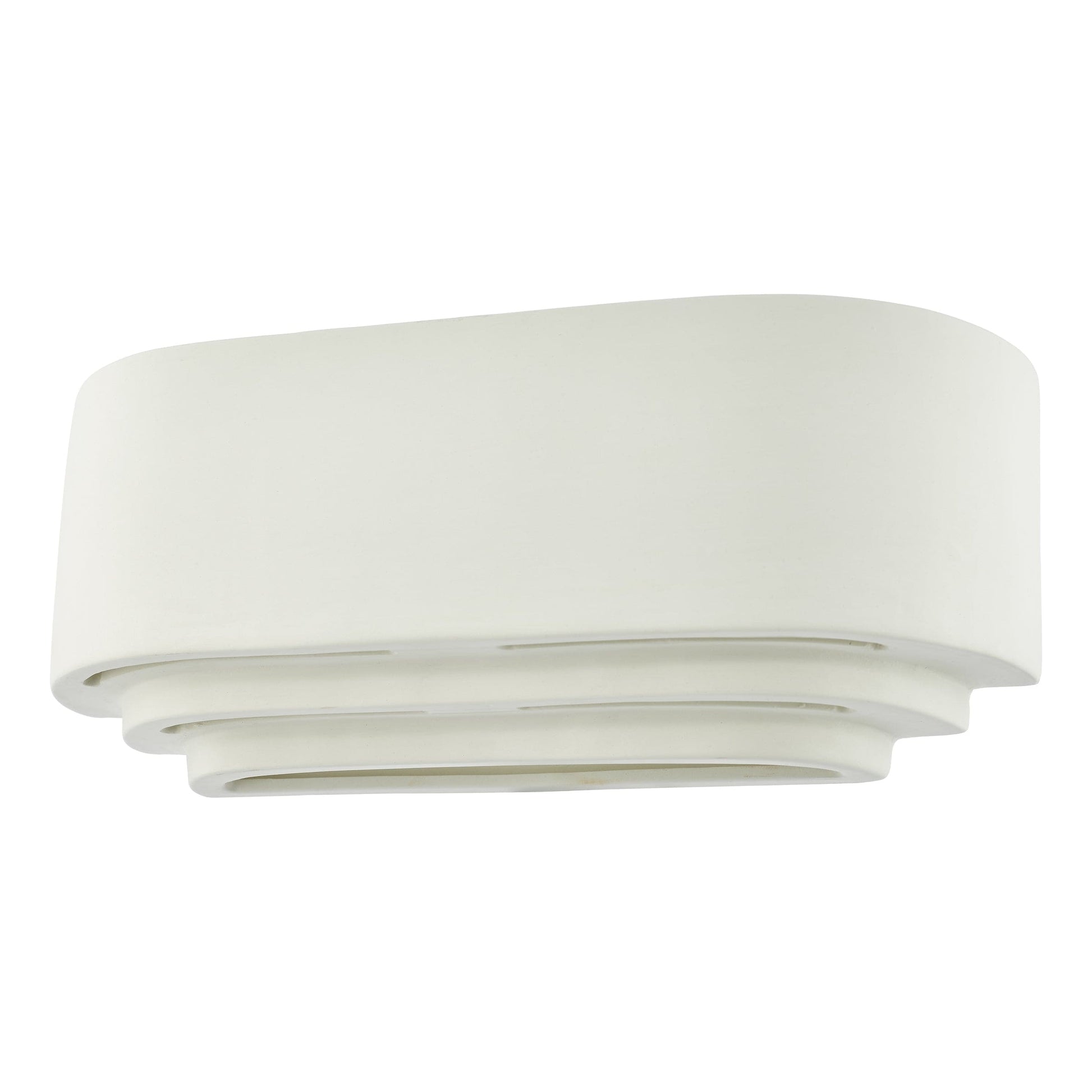 dar lighting Lando Ceramic Wall Washer White LAN372