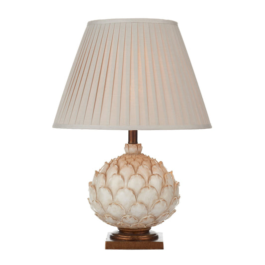 dar lighting Layer Large Table Lamp Cream With Shade LAY4233-X
