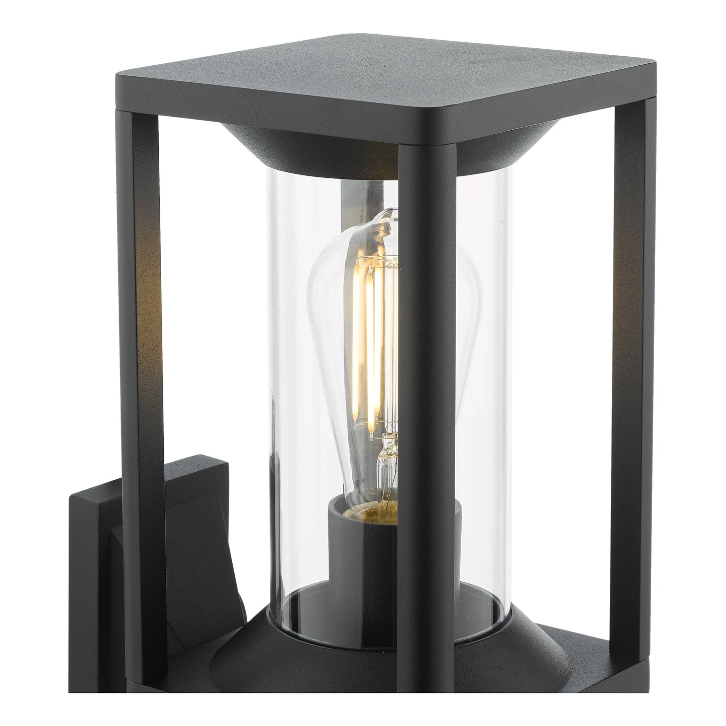 dar lighting Mackenzie Outdoor Wall Light Matt Black IP65 MAC1622