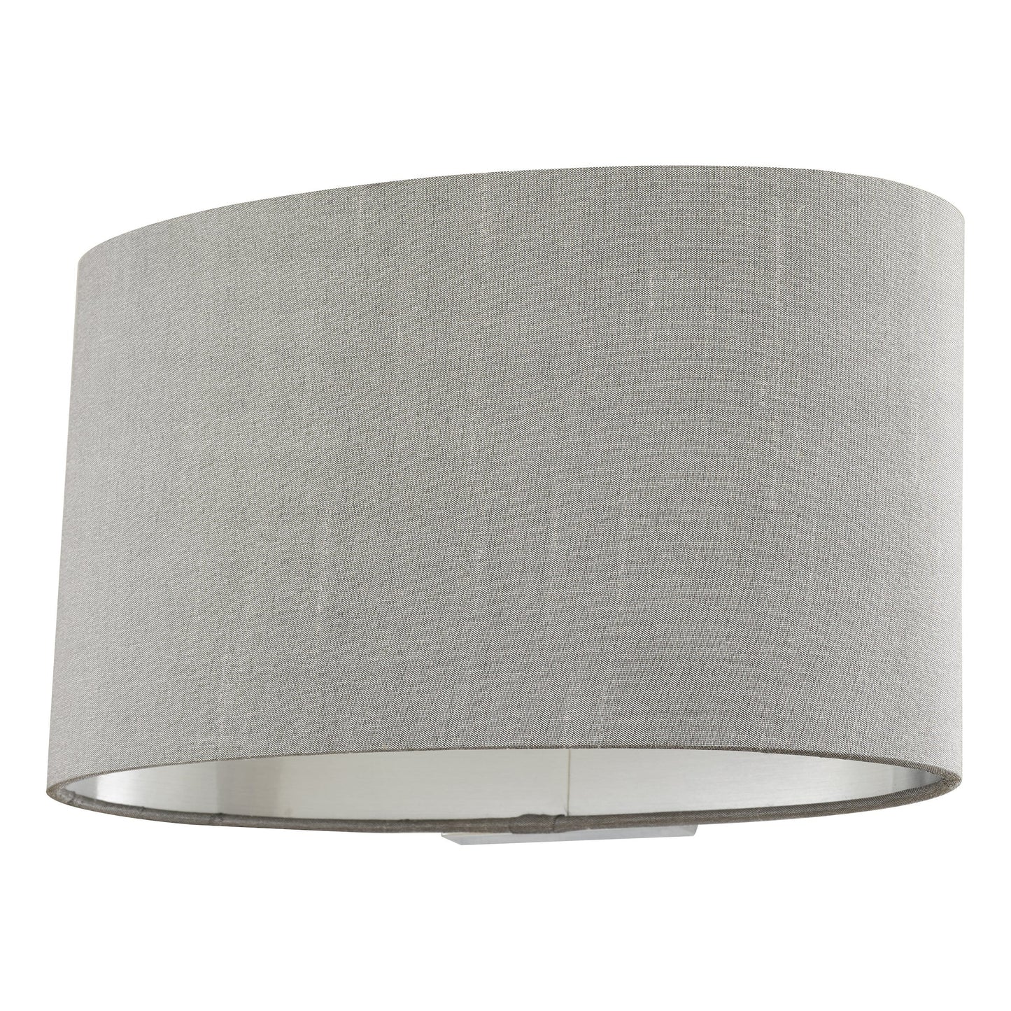 dar lighting Melody Wall Light With Oval Grey Shade MEL0739