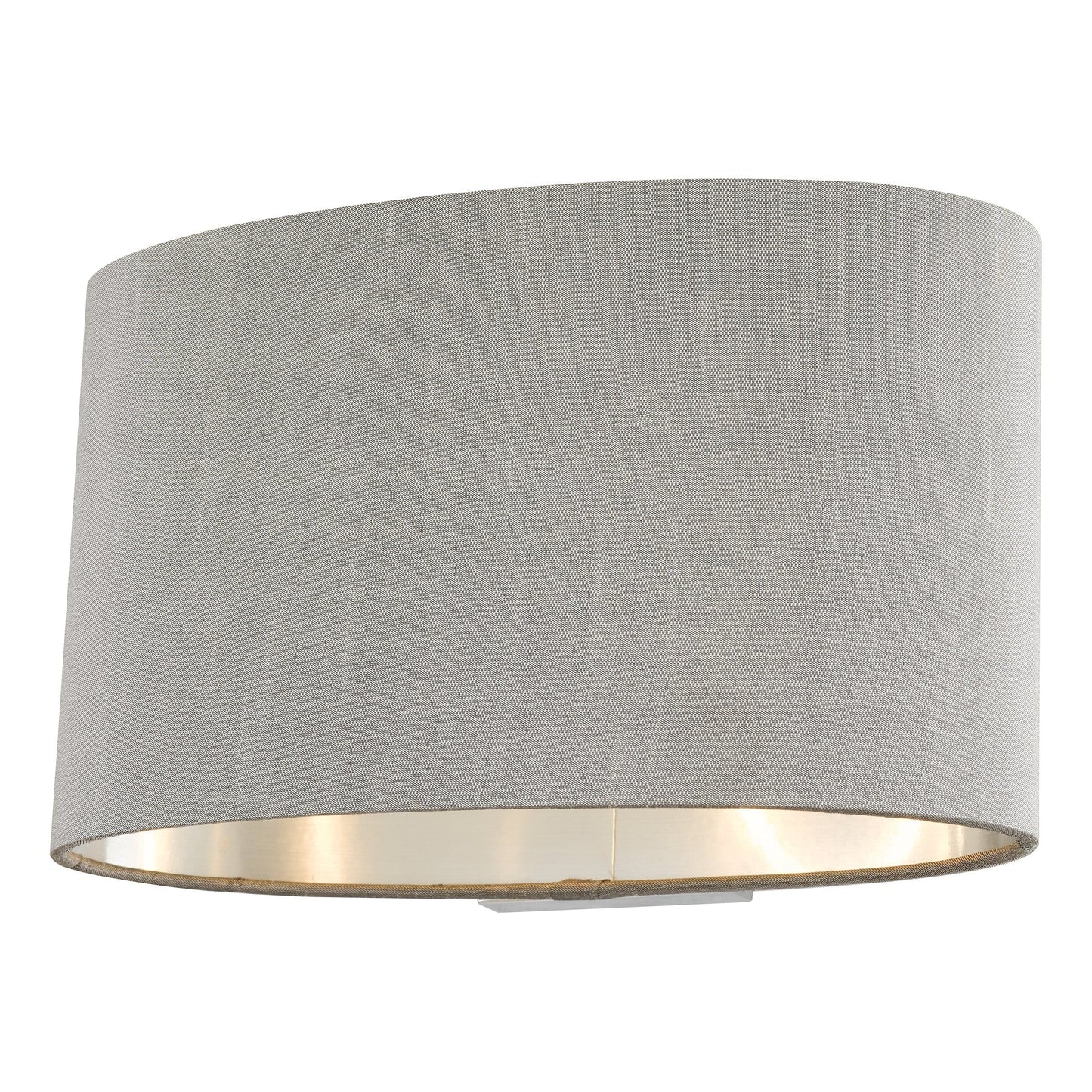 dar lighting Melody Wall Light With Oval Grey Shade MEL0739