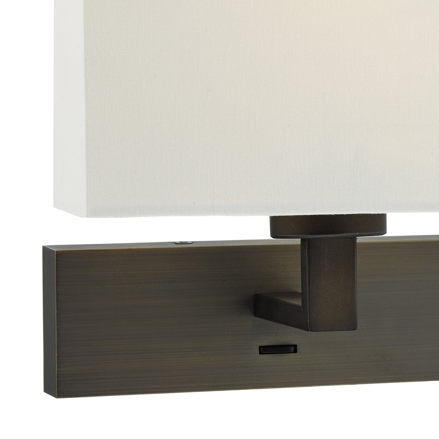 dar lighting Modena Wall Light Bronze (Bracket Only) MOD7163