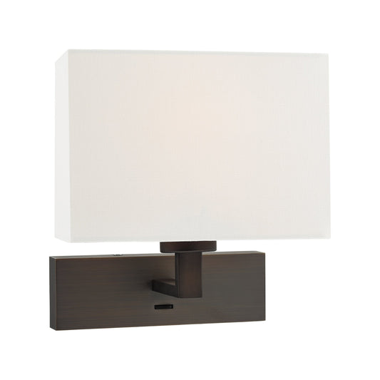 dar lighting Modena Wall Light Bronze (Bracket Only) MOD7163