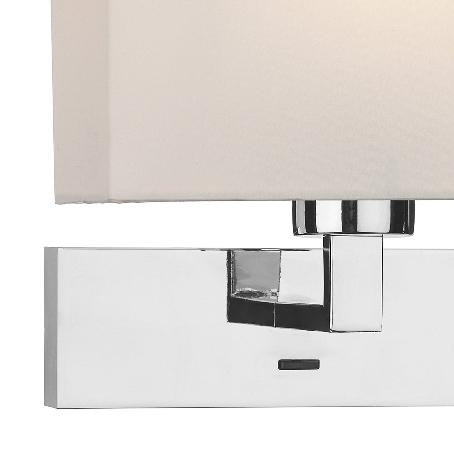 dar lighting Modena Wall Light In Polished Chrome (Bracket Only) MOD7150