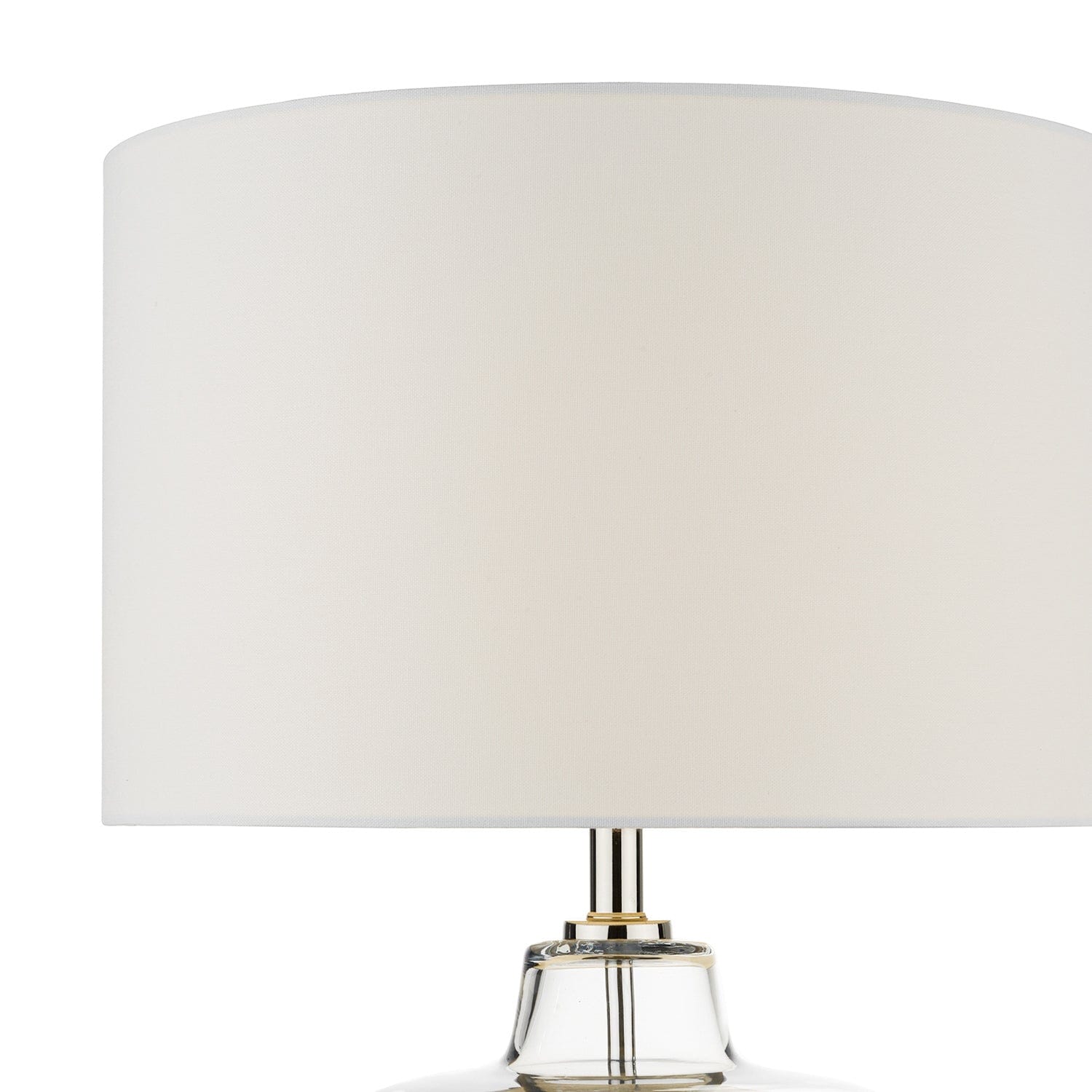 dar lighting Moffat Table Lamp Glass Polished Chrome Base Only MOF4308