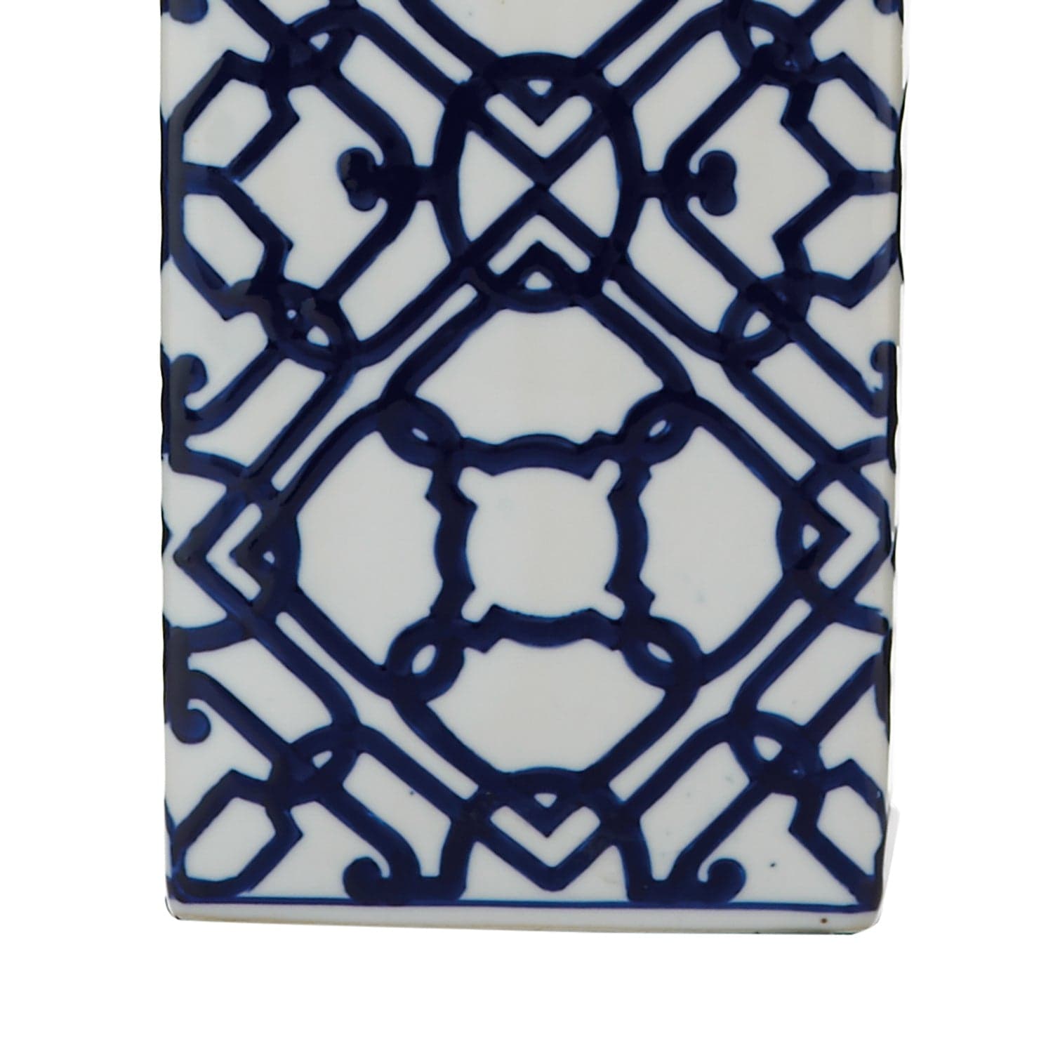 dar lighting Mystic Table Lamp Blue And White Base Only MYS4223