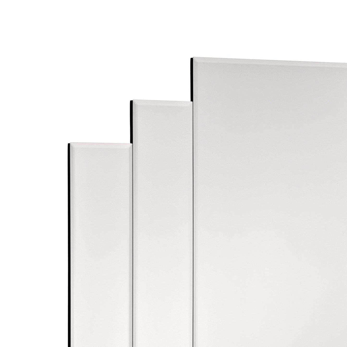 dar lighting Odeon Rectangle Stepped Mirror 88 x 88cm 002ODE8888