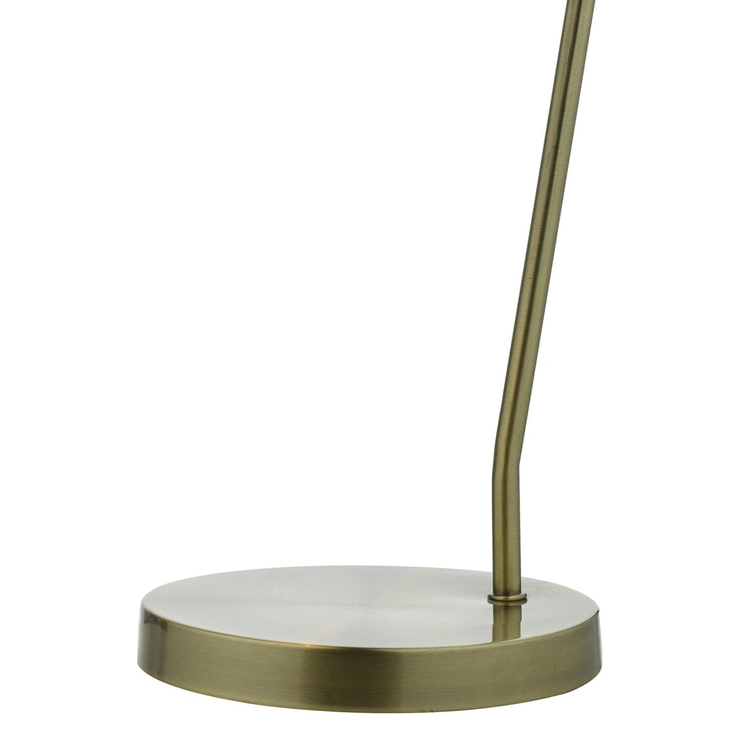dar lighting Olly Task Table Lamp Antique Brass Black OLL4154