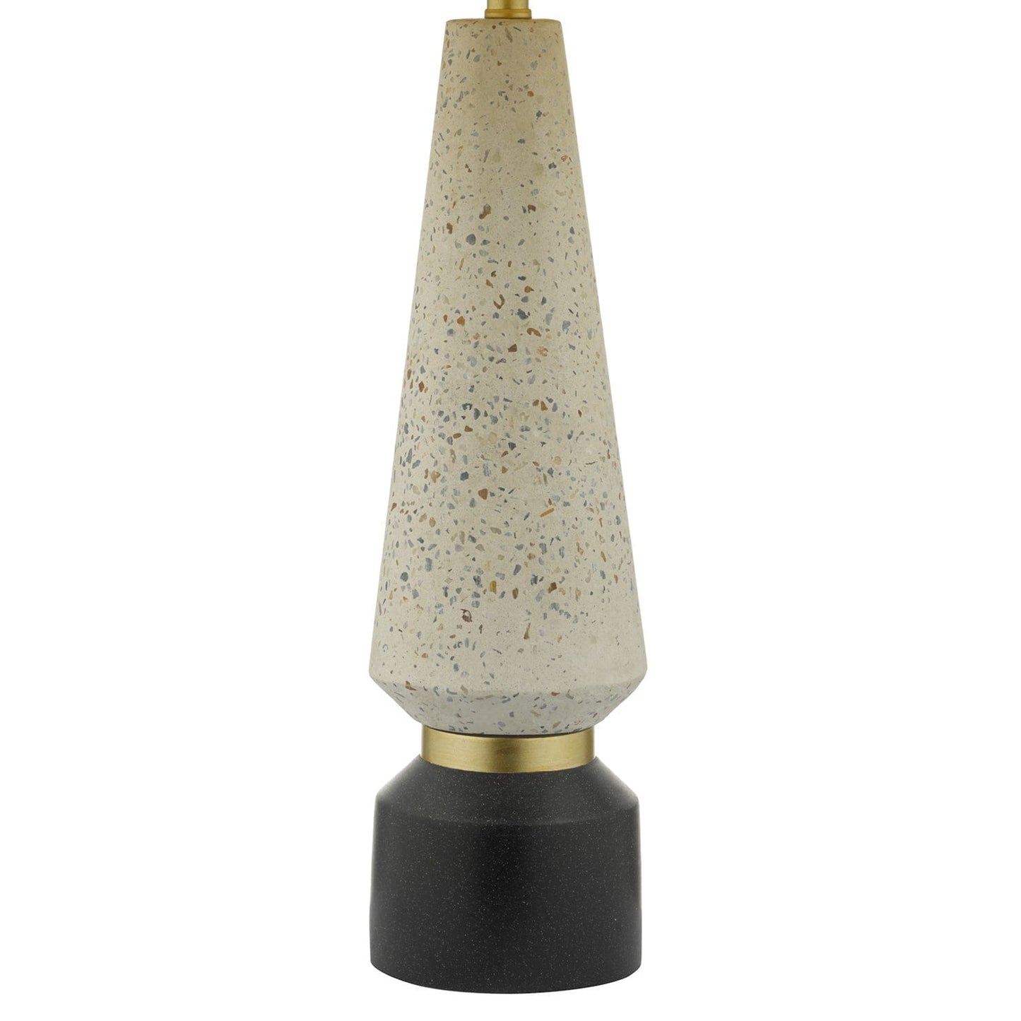dar lighting Onora Table Lamp White & Black With Shade ONO4255