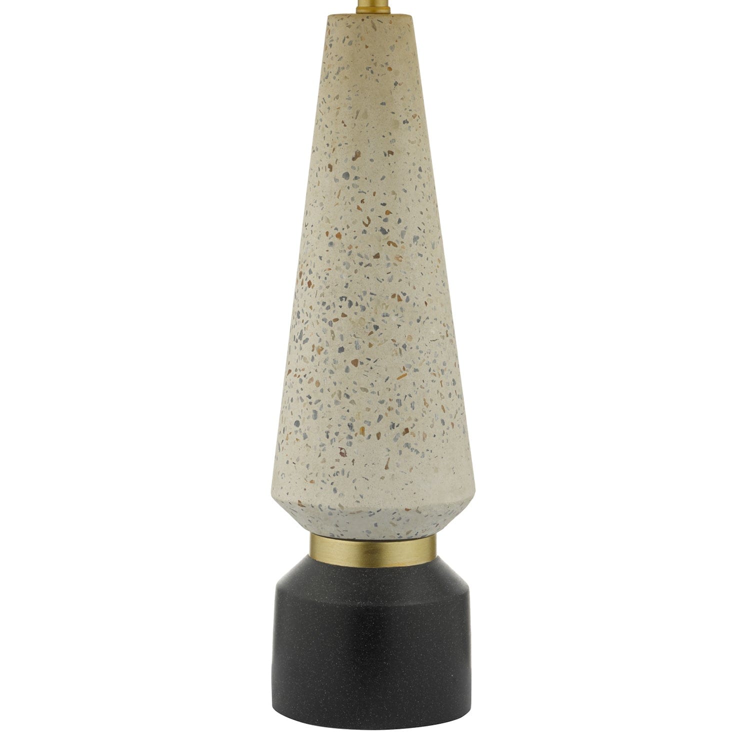 dar lighting Onora Table Lamp White & Black With Shade ONO4255