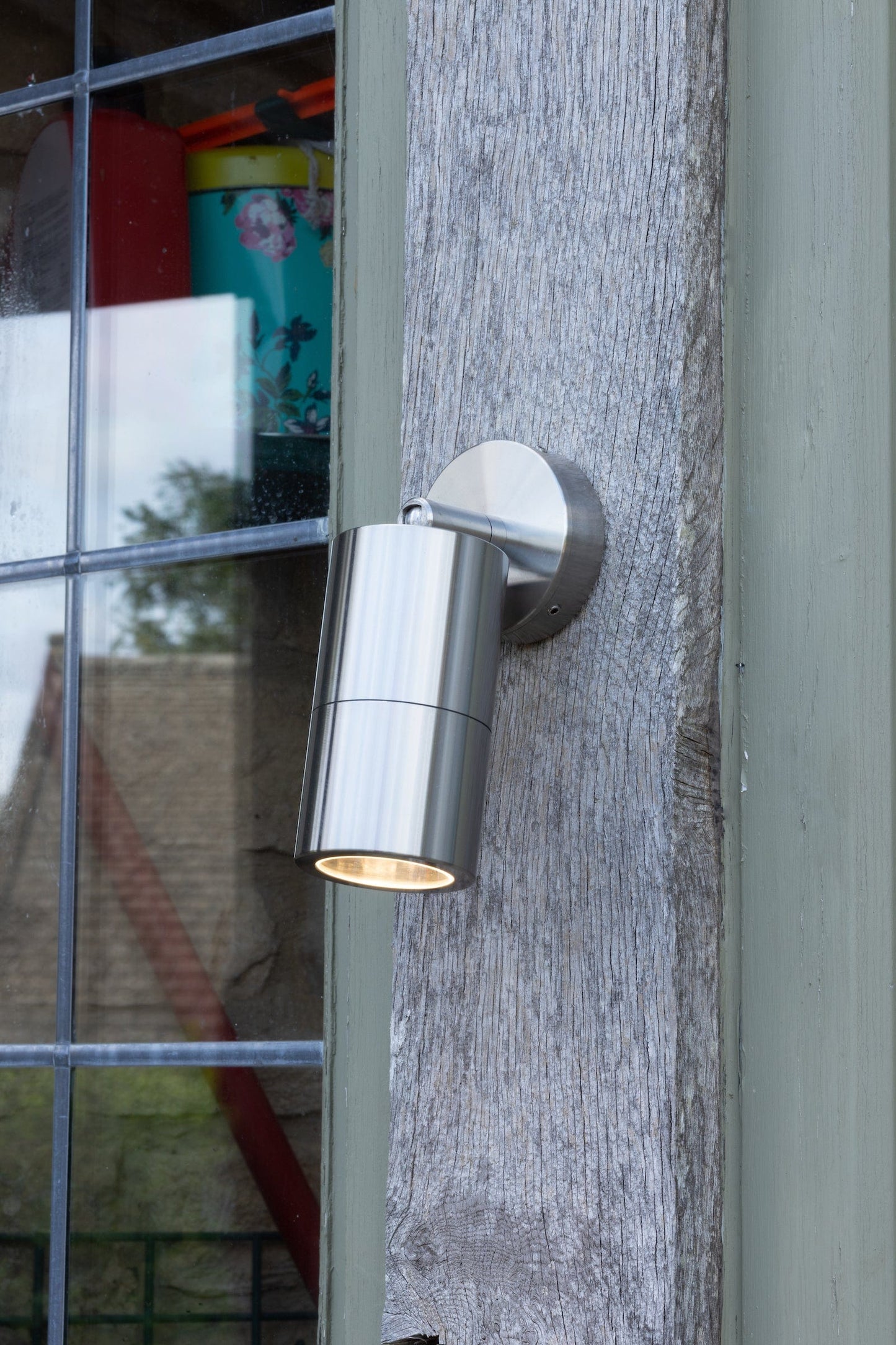 dar lighting Ortega Outdoor Single Spotlight Aluminium IP65 ORT0768