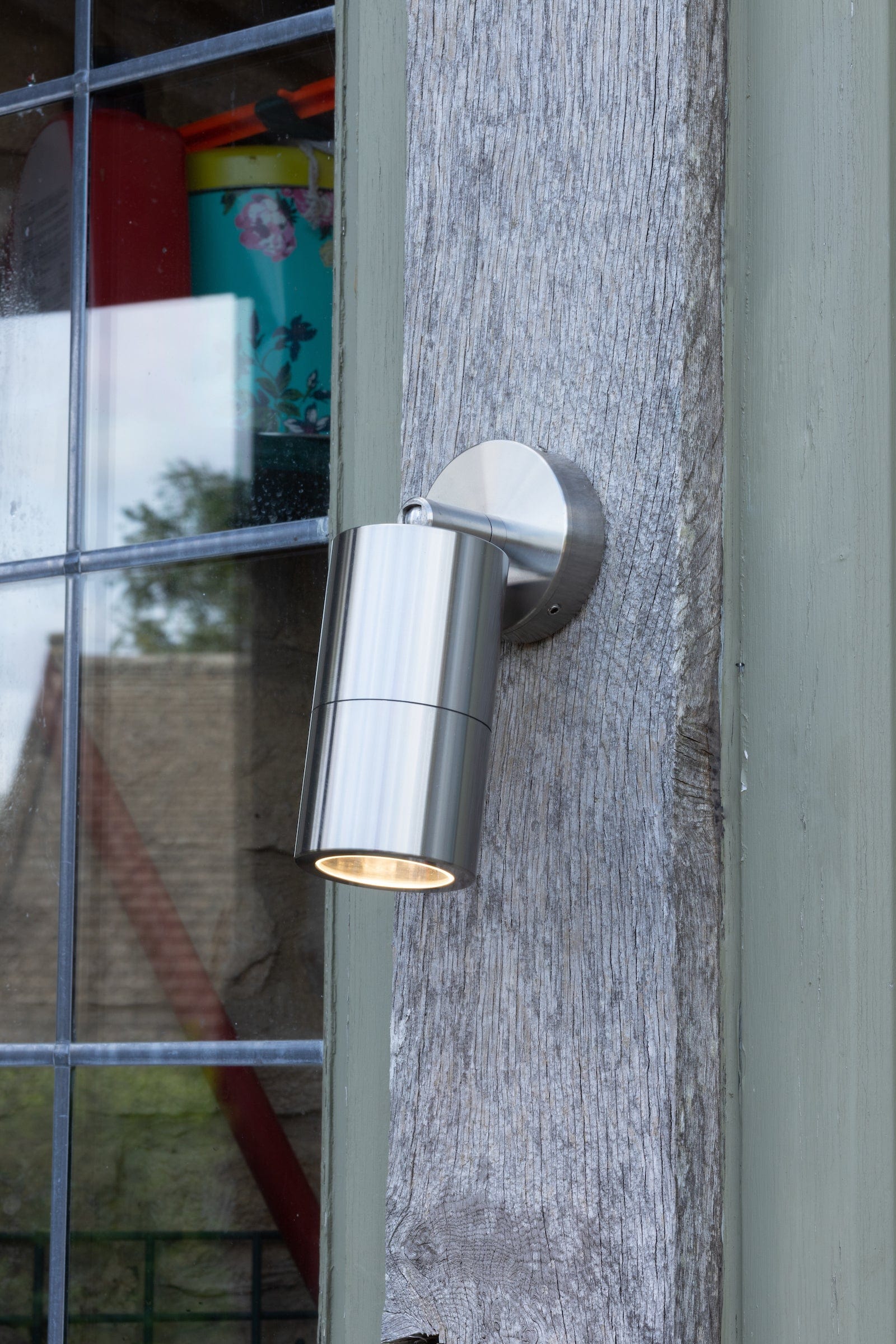 dar lighting Ortega Outdoor Single Spotlight Aluminium IP65 ORT0768