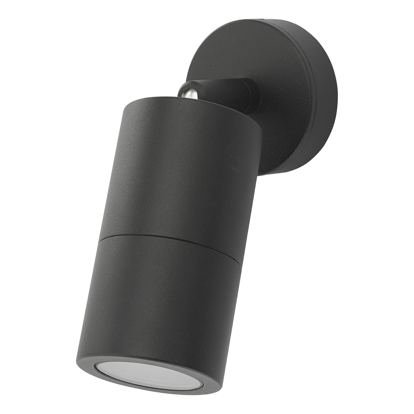 dar lighting Ortega Outdoor Single Spotlight Matt Black IP65 ORT0722