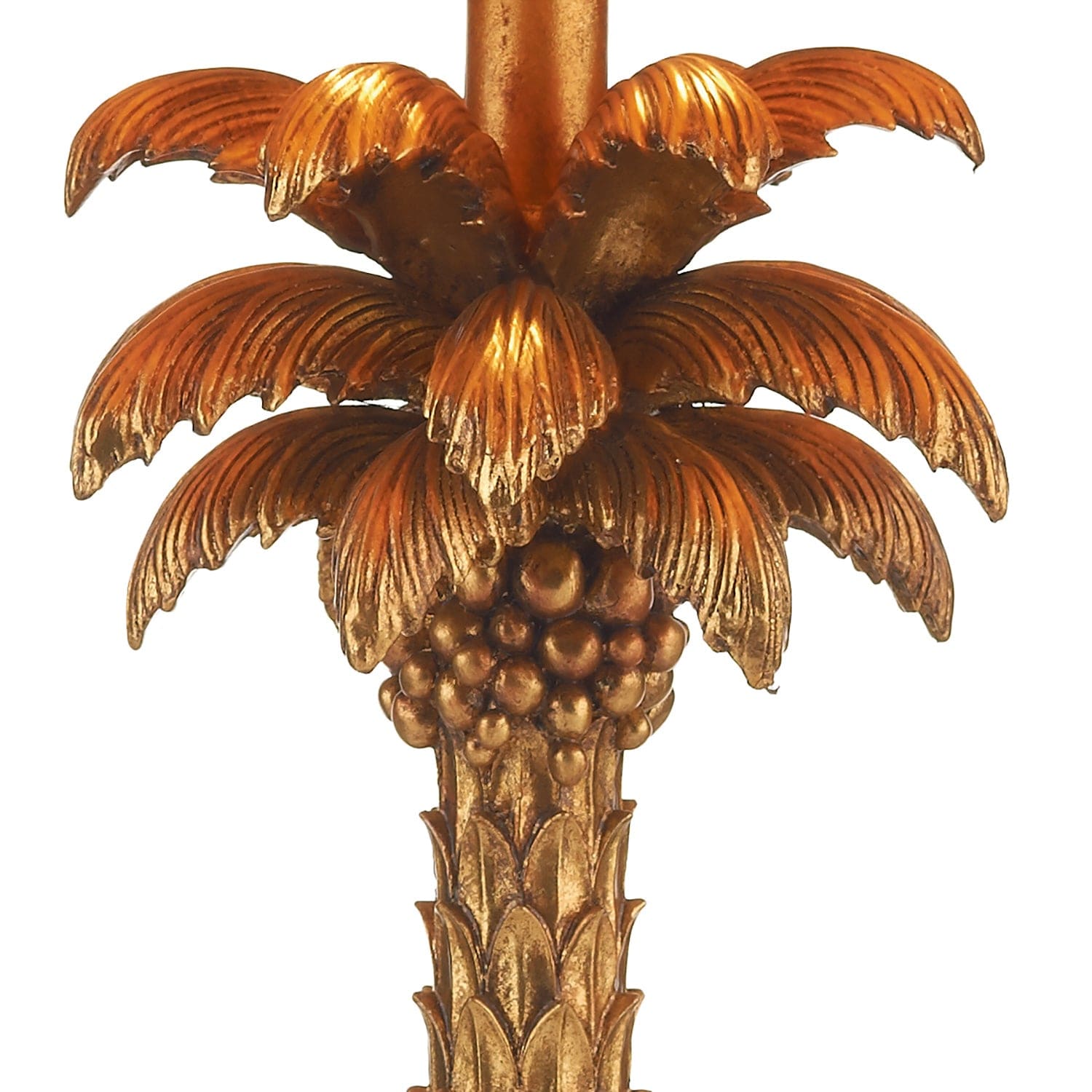 dar lighting Palm Table Lamp Gold Base Only PAL4235-X