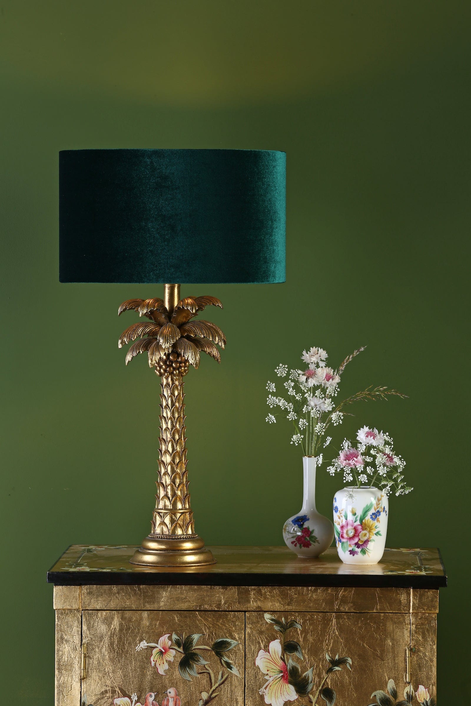 dar lighting Palm Table Lamp Gold Base Only PAL4235-X