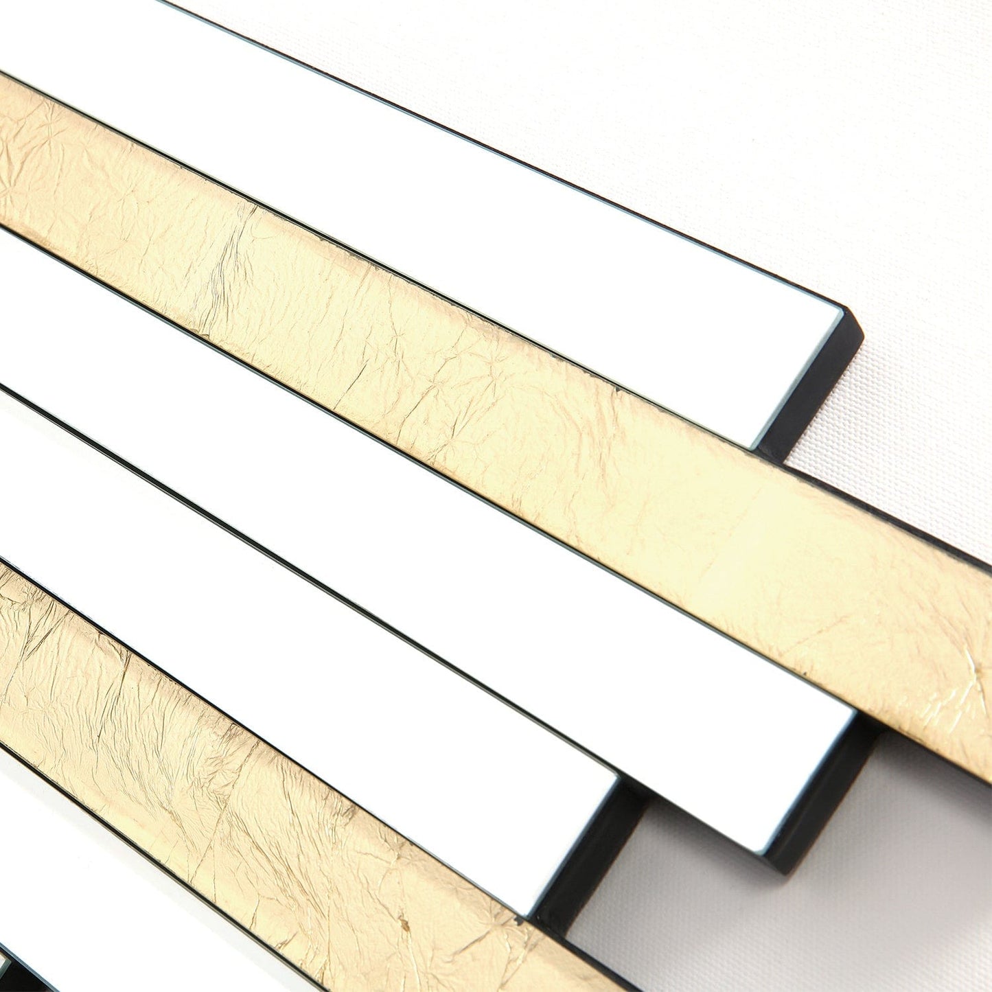 dar lighting Pimento Decorative Mirror Gold Foil Detail 86 X 66cm 002PIM8666