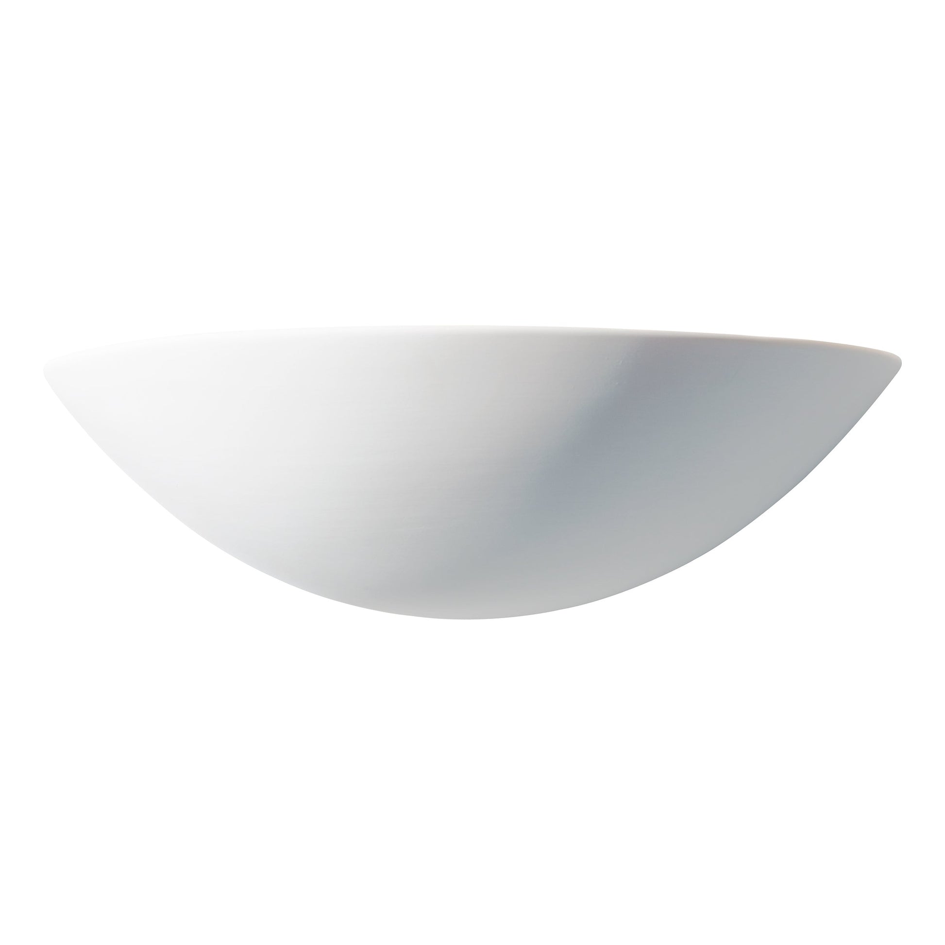 dar lighting Radius Ceramic Wall Washer White Unglazed RAD0748