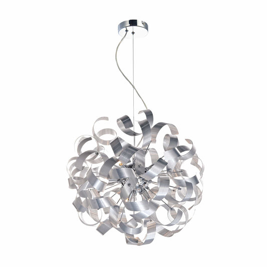 dar lighting Rawley 9 Light Ribbon Pendant RAW1350