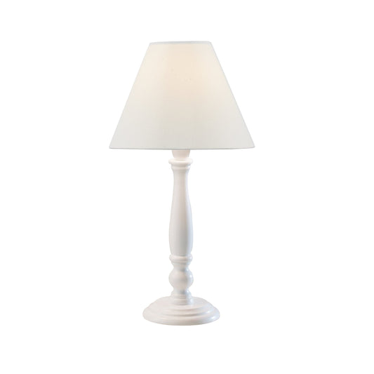 dar lighting Regal Small Table Lamp White With Shade (Multipack) REG422