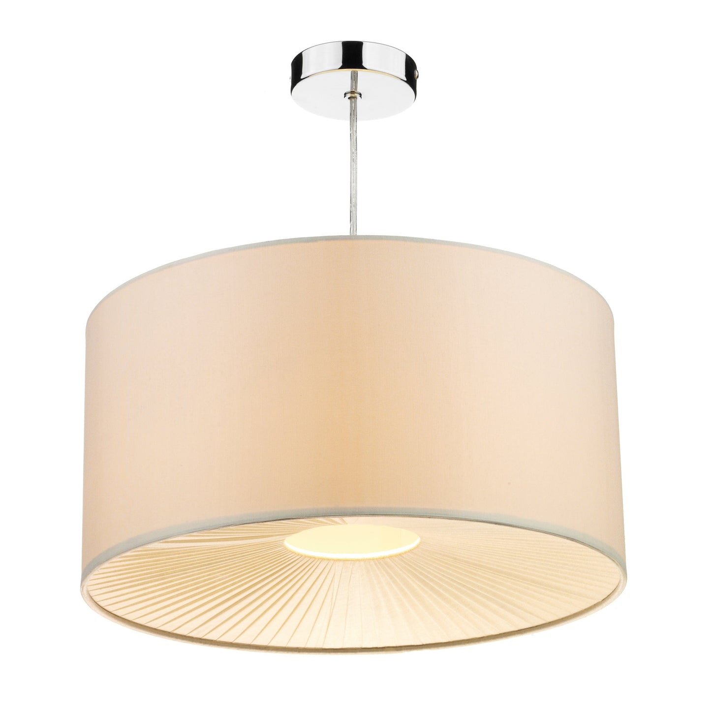 dar lighting Rita Non Elec Pendant 2 Tone Cream (Multipack) RIT6533