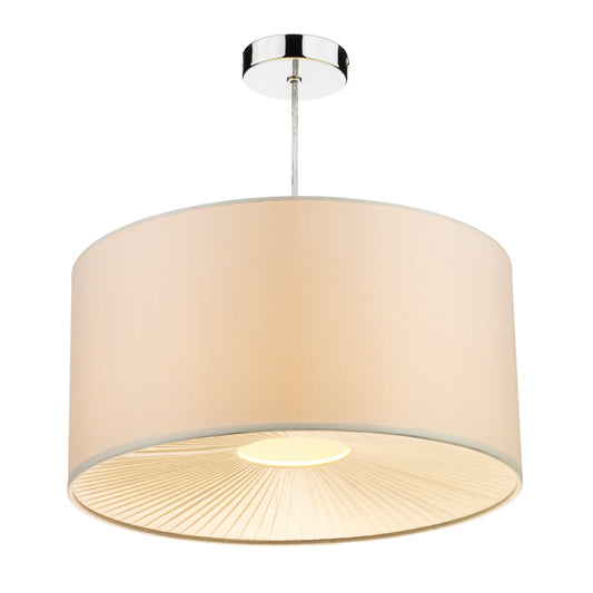 dar lighting Rita Non Elec Pendant 2 Tone Cream (Multipack) RIT6533