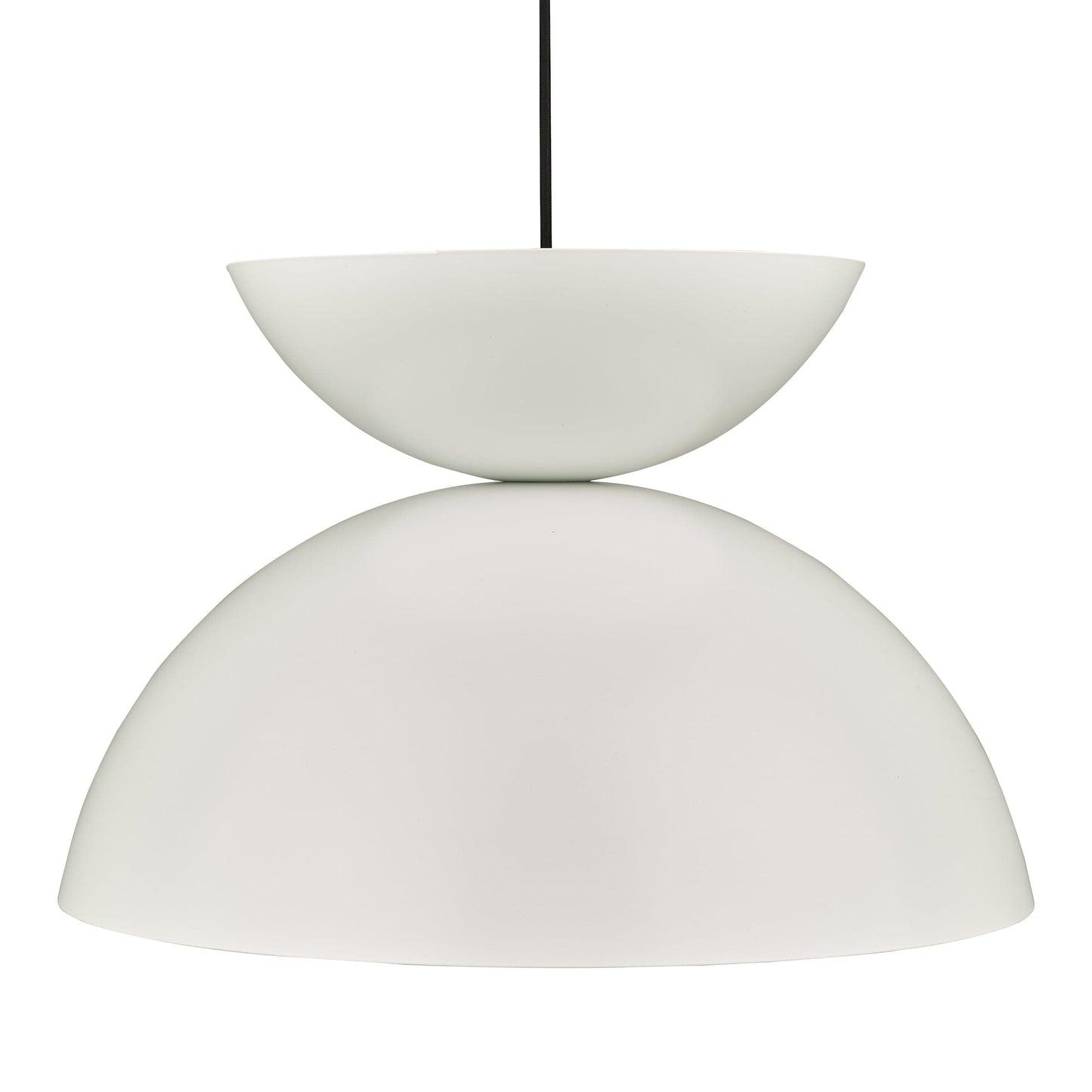 dar lighting Riya Pendant Matt White RIY012