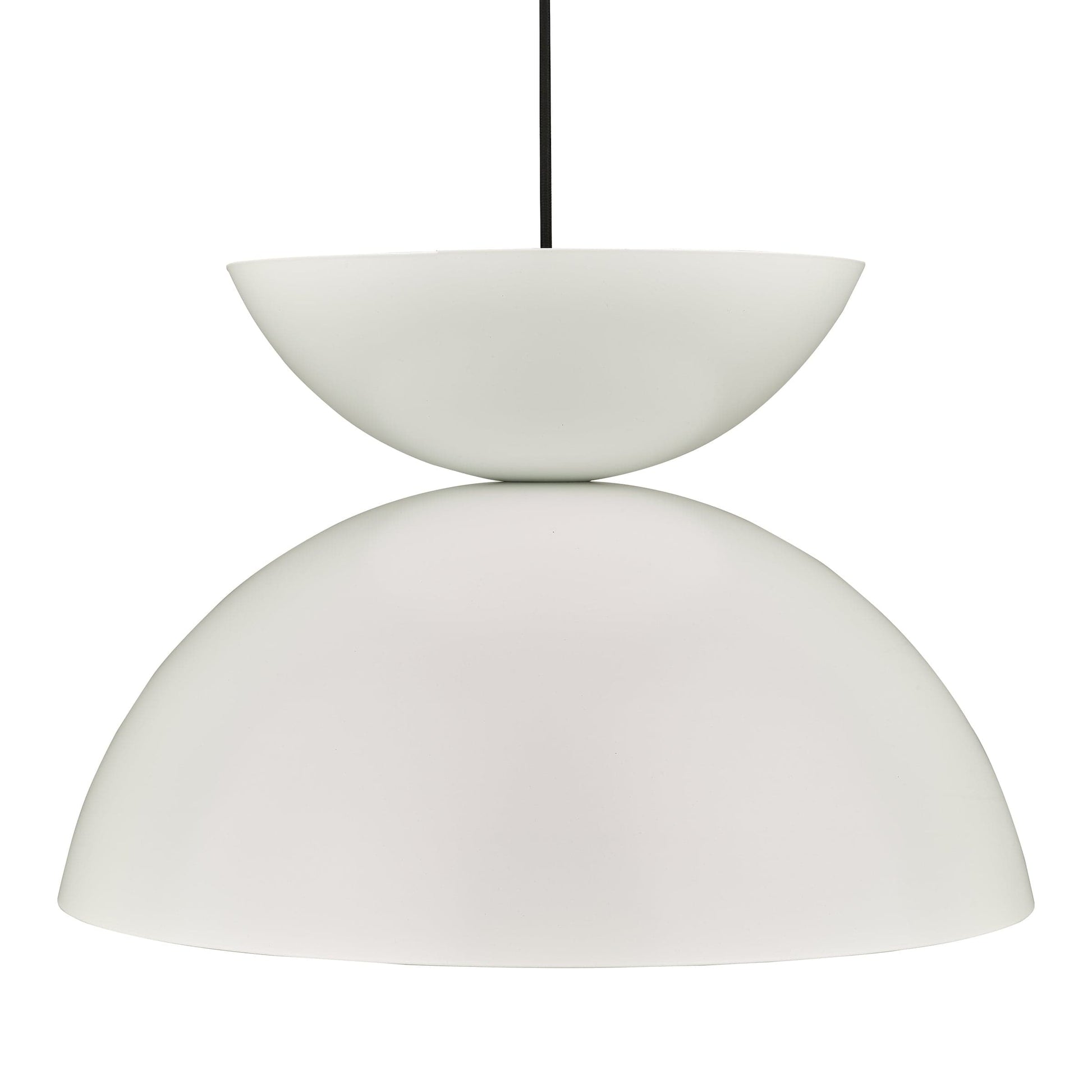 dar lighting Riya Pendant Matt White RIY012