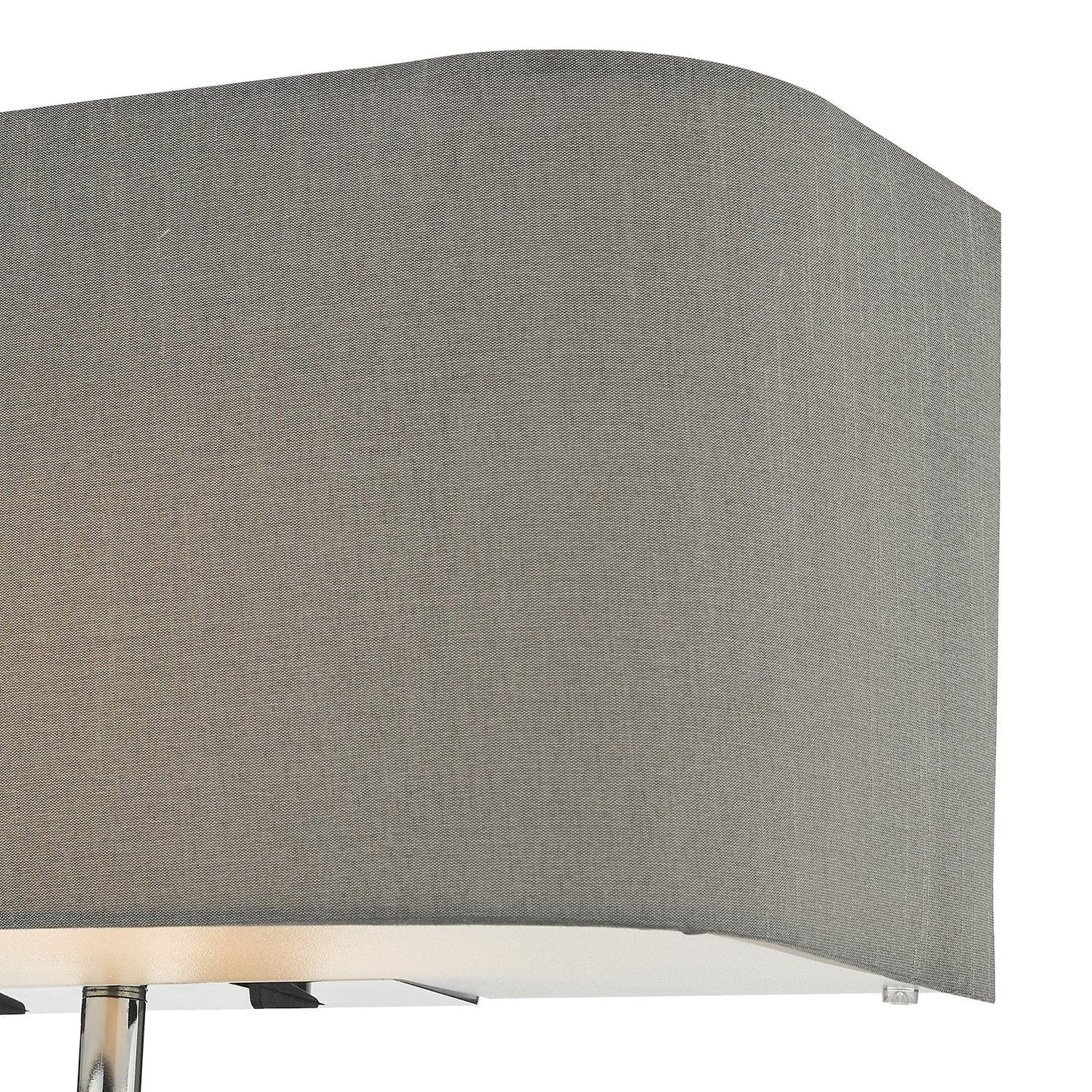 dar lighting Ronda 3 Light Wall Light Grey With LED Reading Light RON7139L
