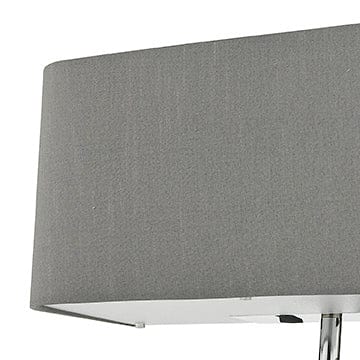 dar lighting Ronda 3 Light Wall Light Grey With LED Reading Light RON7139L
