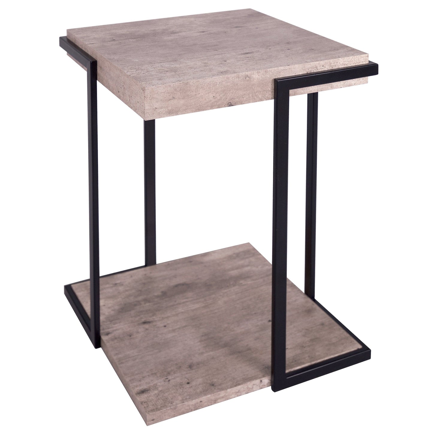 dar lighting Royan Square Table Concrete Effect 001ROY002