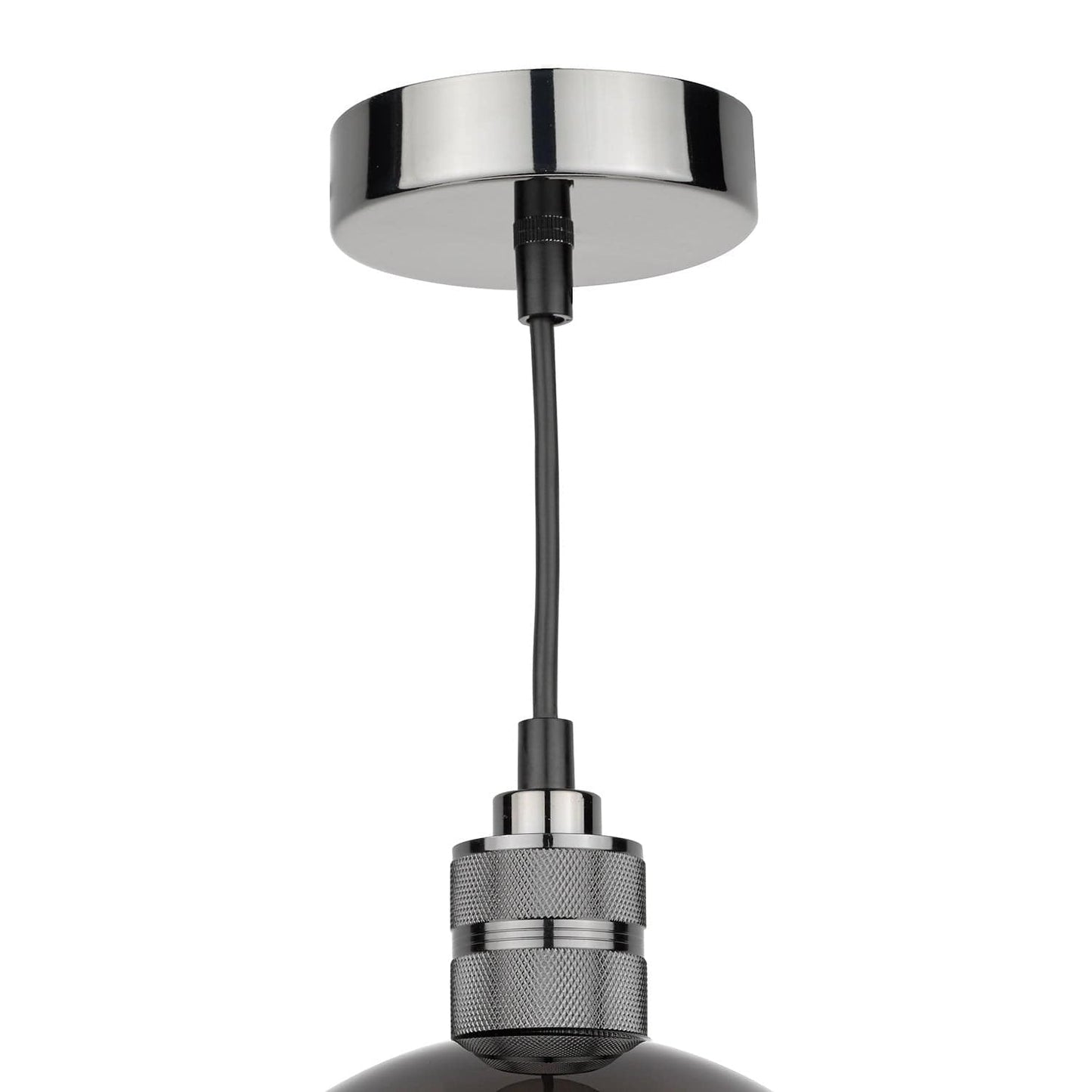 dar lighting Rue Easy Fit Pendant Glass Bronze RUE6563