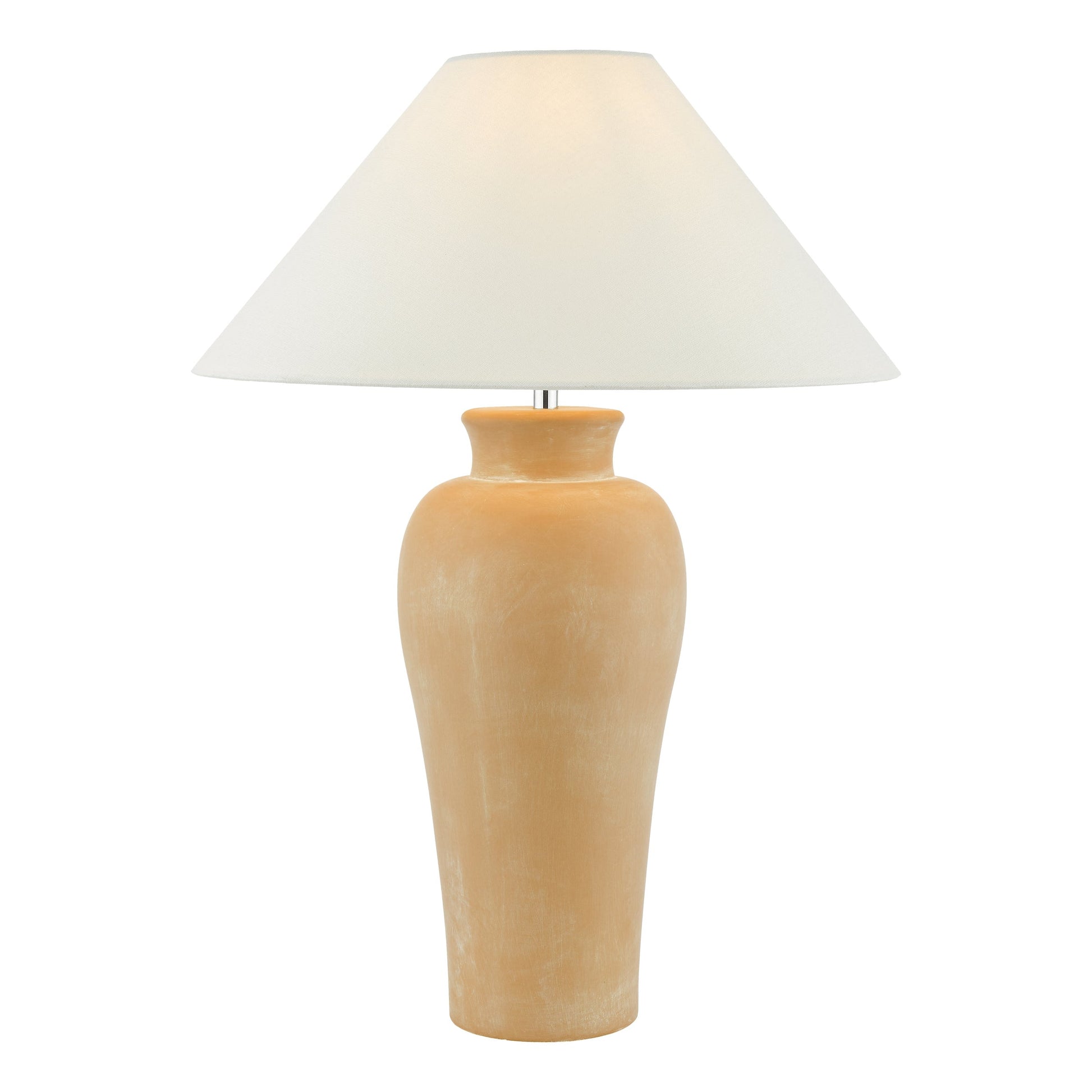 dar lighting Sasha Terracotta Table Lamp Base Only SAS4211