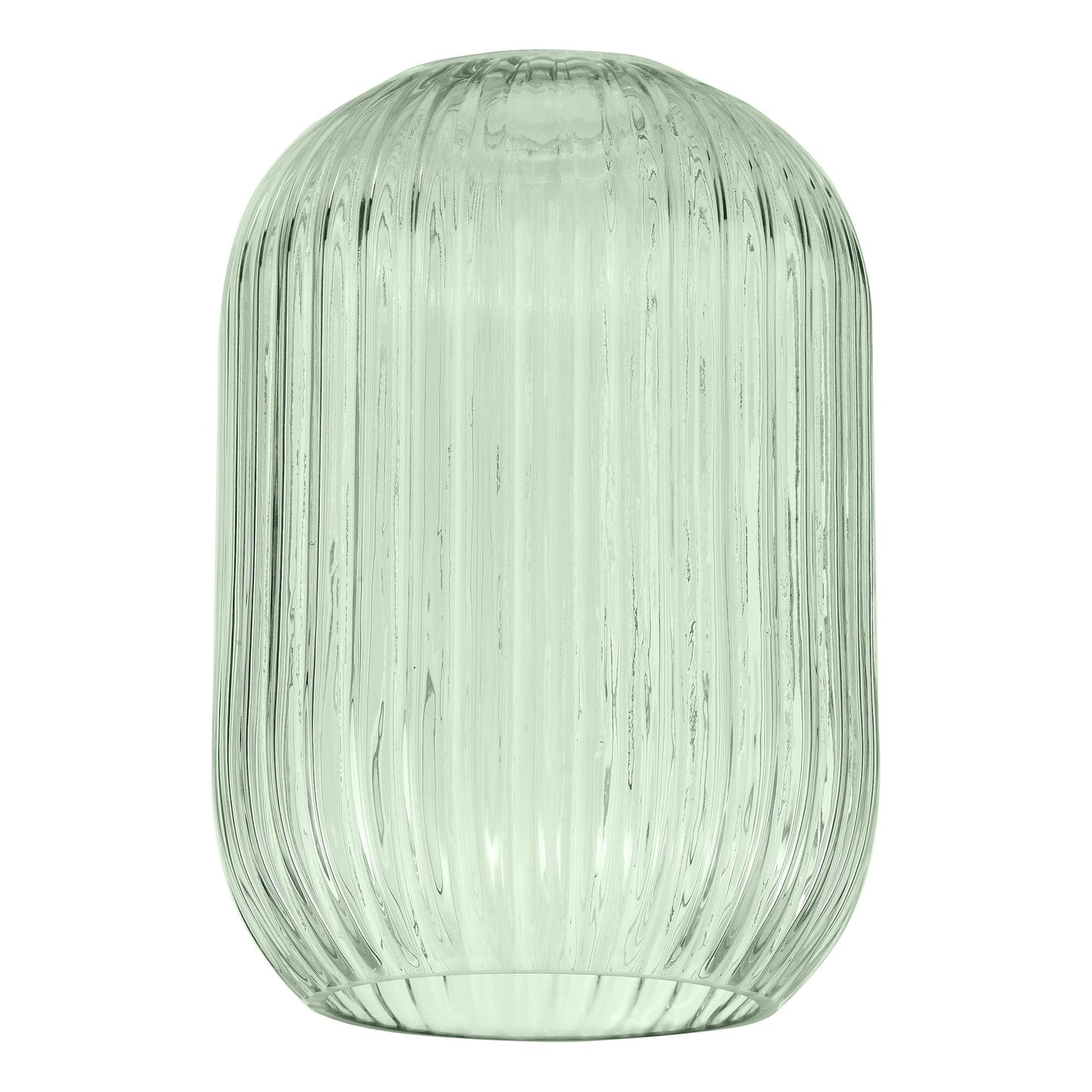 dar lighting Sawyer Easy Fit Pendant Green Ribbed Glass SAW6524