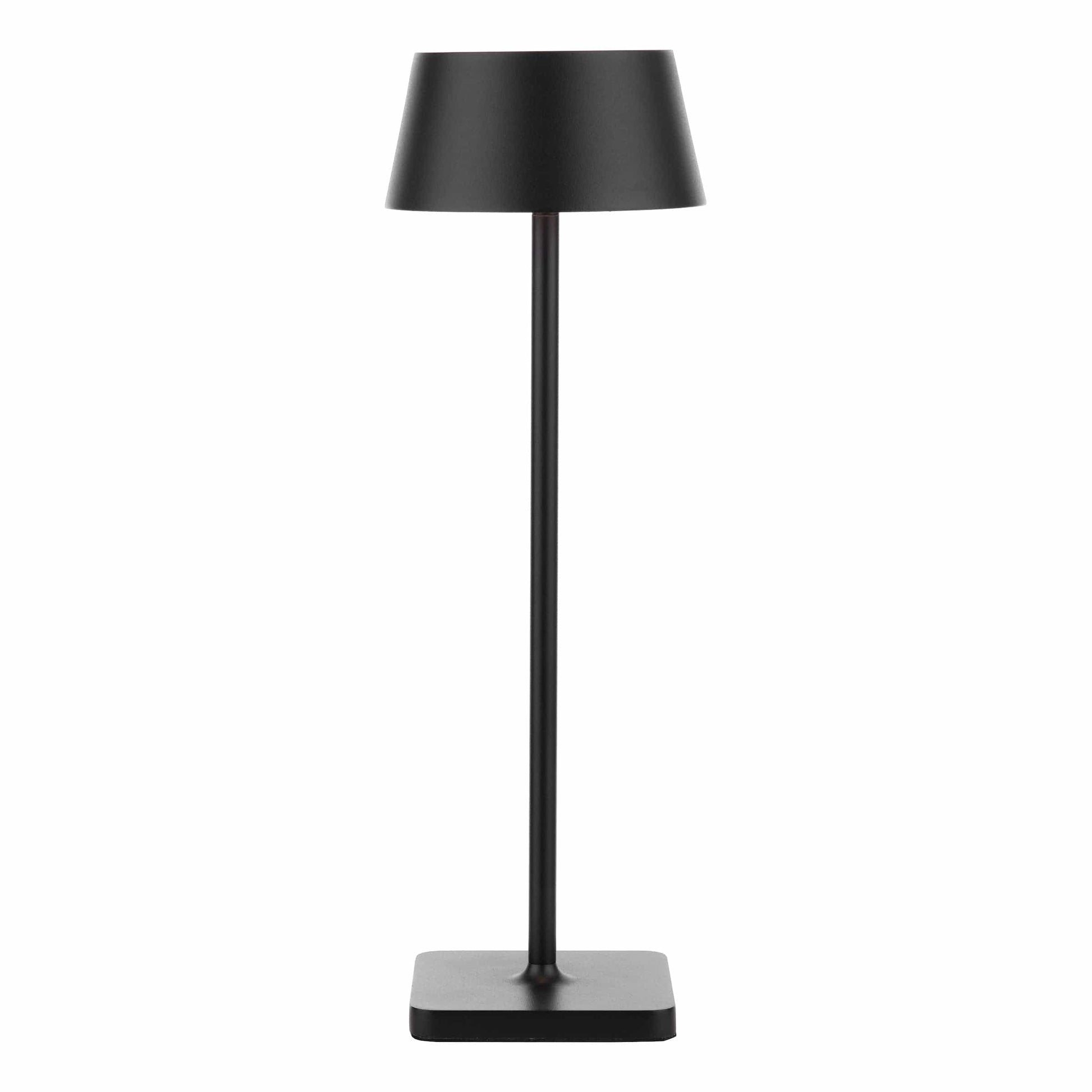 dar lighting Sergio Outdoor Table Lamp Matt Black LED IP54 SER4222