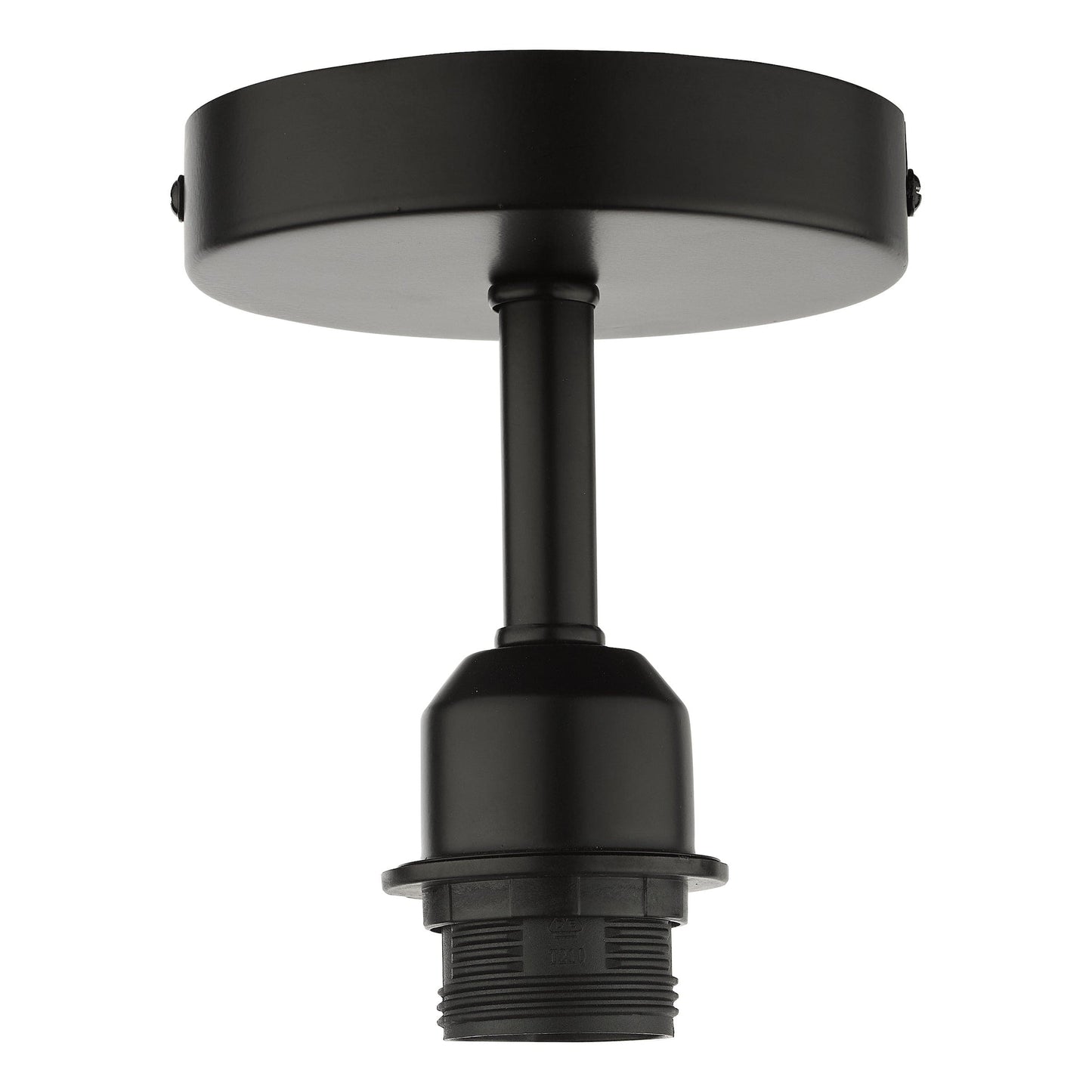 dar lighting SF0122 1 Light Semi Flush Suspension Matt Black Bracket Only SF0122