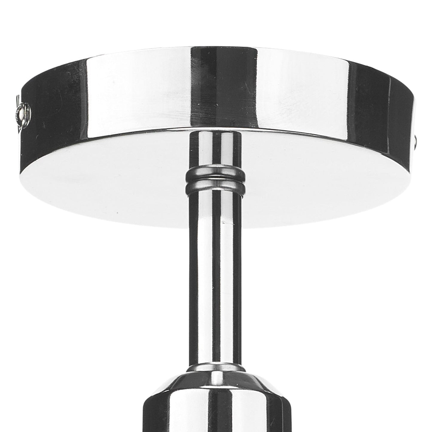 dar lighting SF0150 1 Light Semi Flush Suspension Polished Chrome Bracket Only SF0150