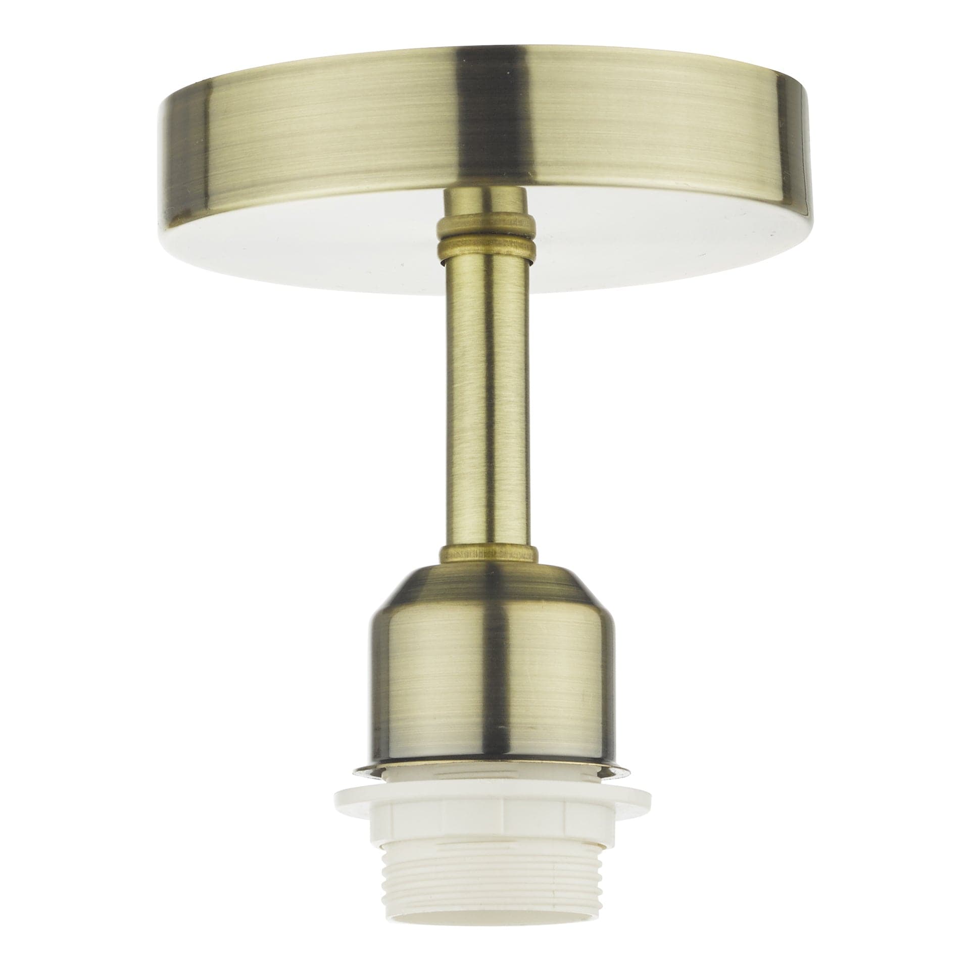 dar lighting SF0175 1 Light Semi Flush Suspension Antique Brass Bracket Only SF0175