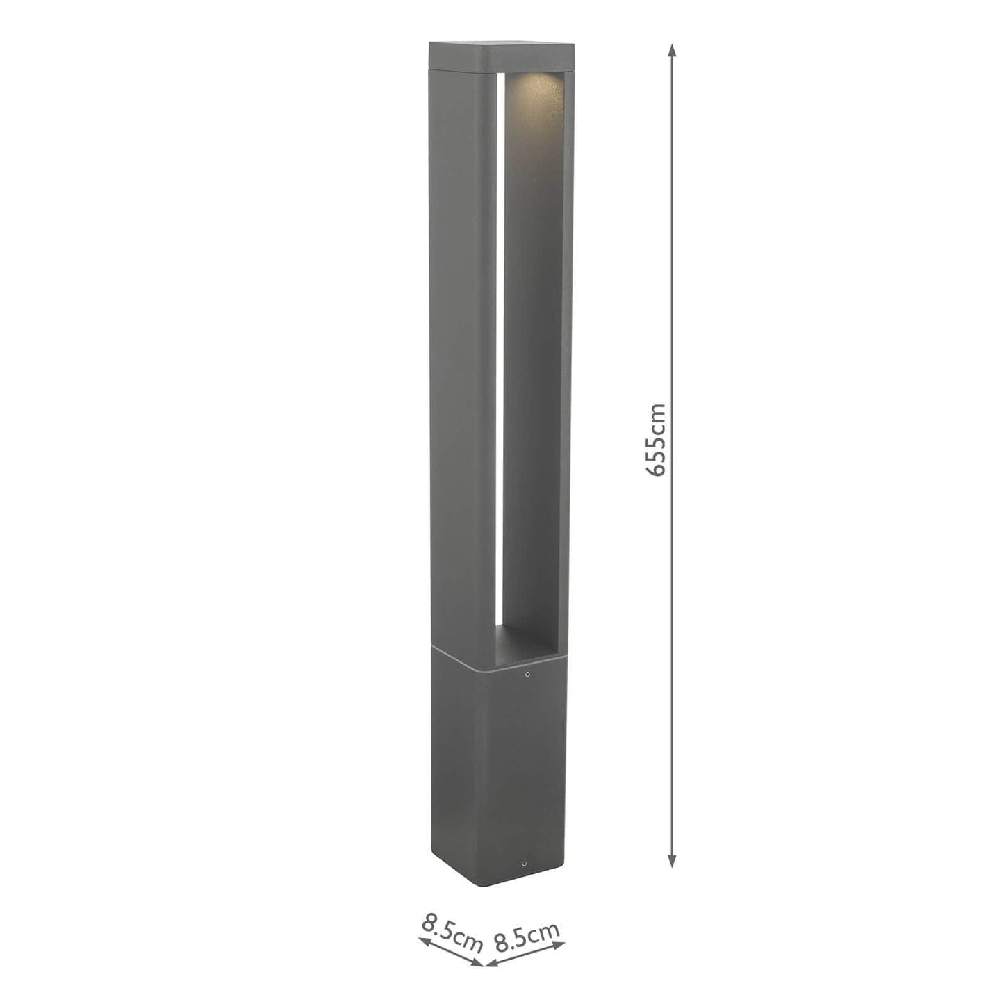 dar lighting Sitar Outdoor Post Light Anthracite IP65 LED SIT4539