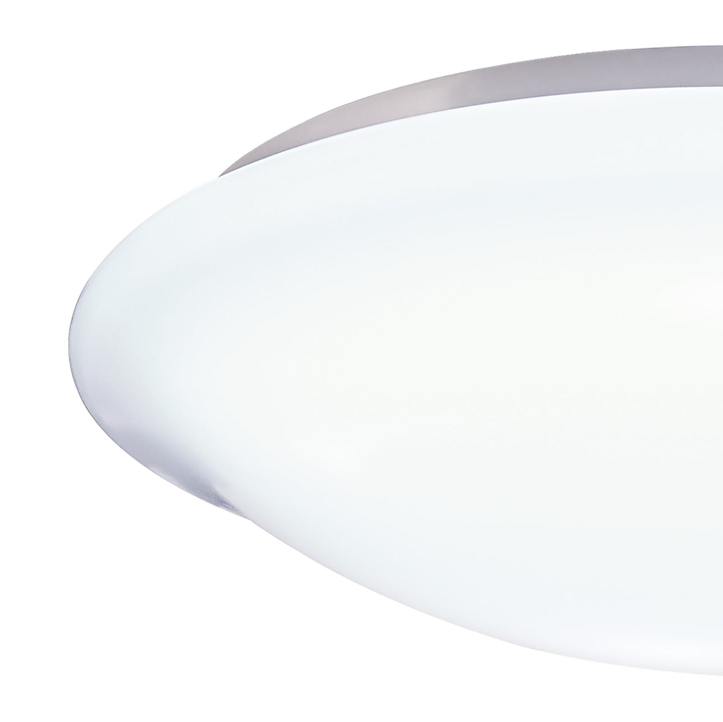 dar lighting Sky Bathroom Flush White Acrylic IP44 SKY522